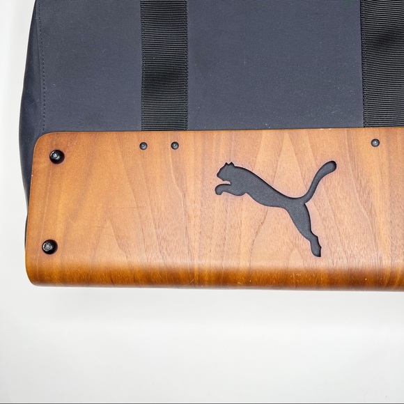 Puma Urban Mobility Bag Black Wood Laptop Bag Travel Limited Edition Neutral - Picture 3 of 10